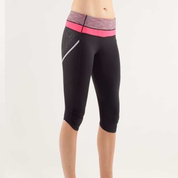 Lululemon Run with me crop pants size 4 - Picture 1 of 8